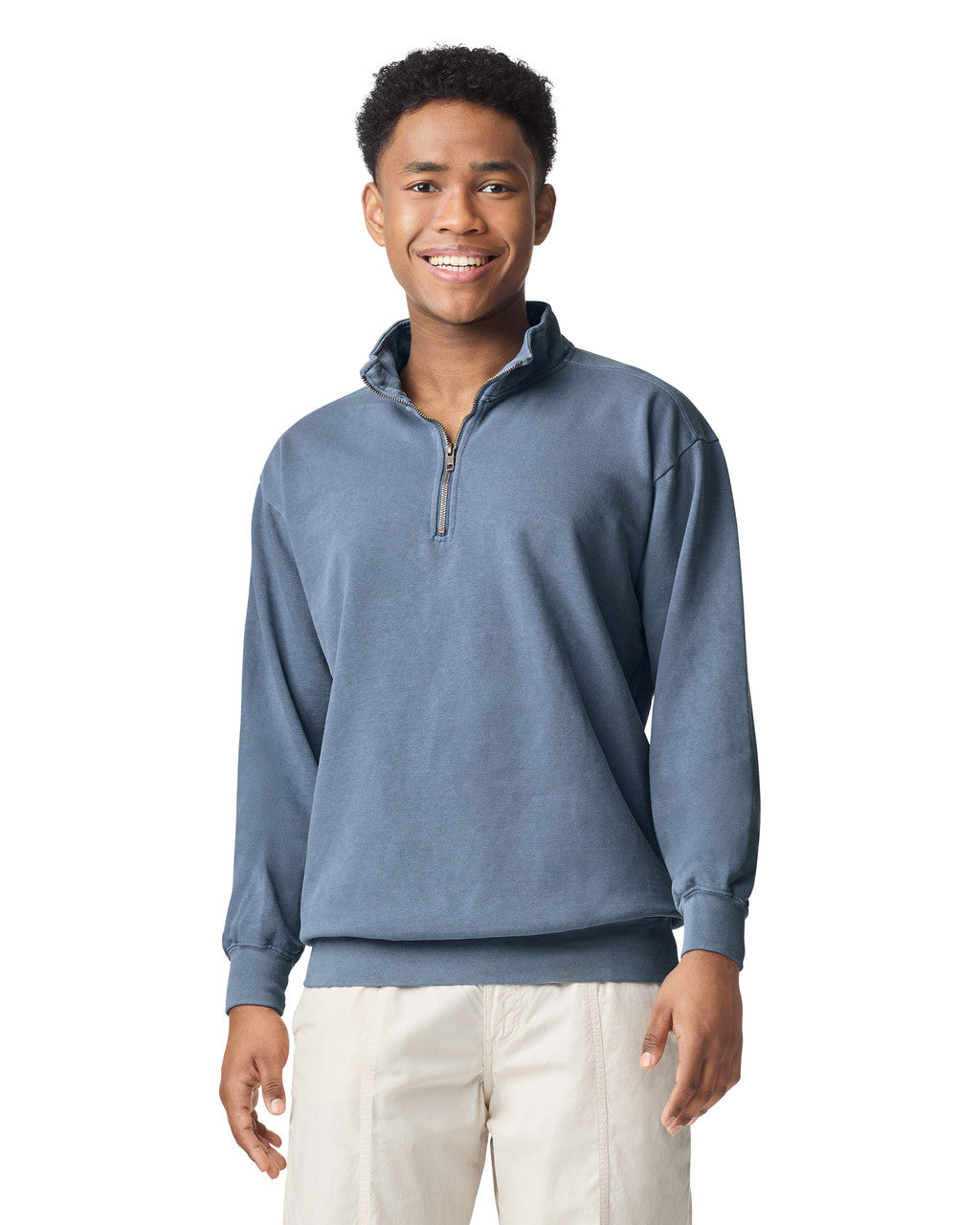 Sweatshirt Comfort Colors® 1580 1/4 Zip - Embroidery