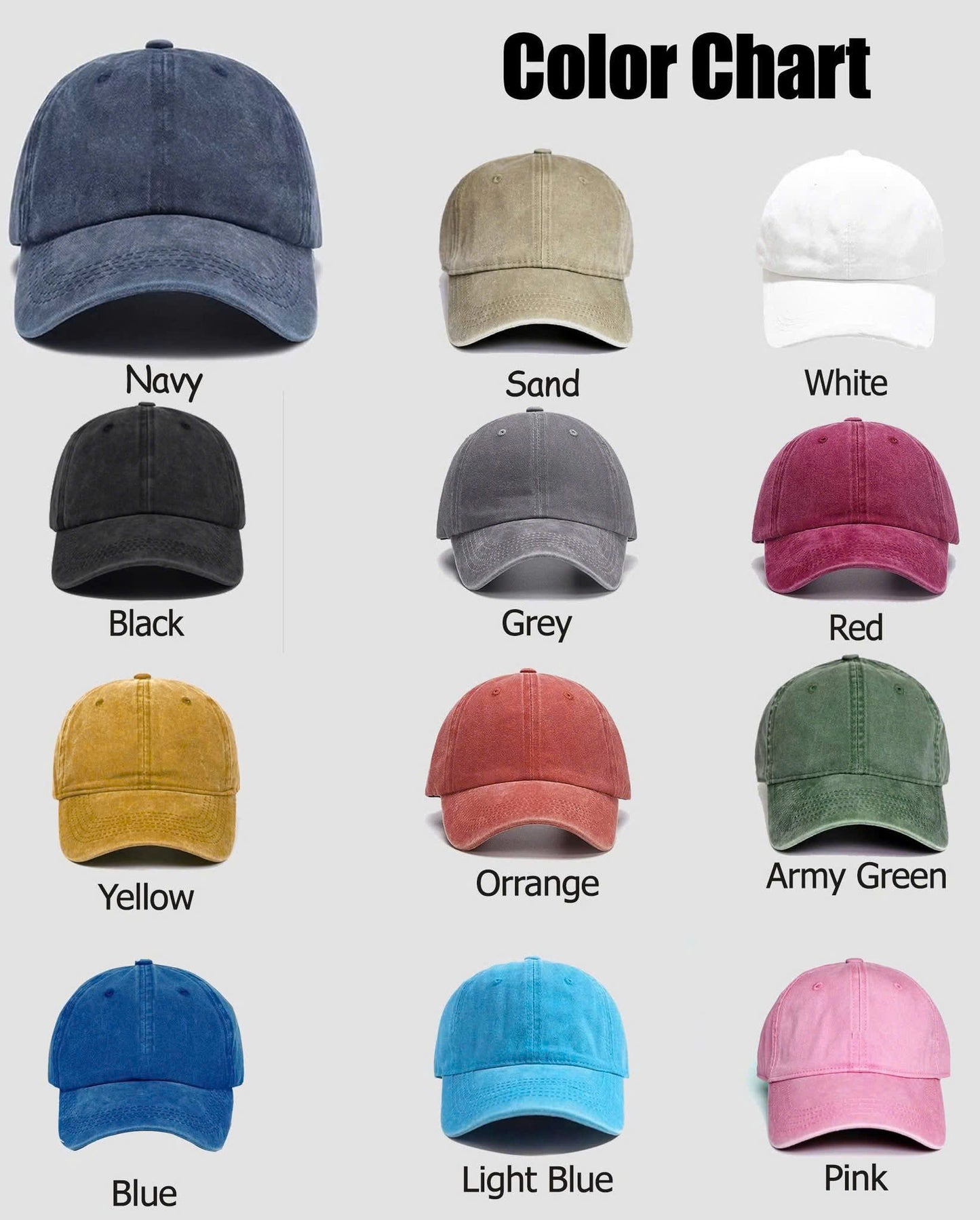 Embroidery Cap - Wash