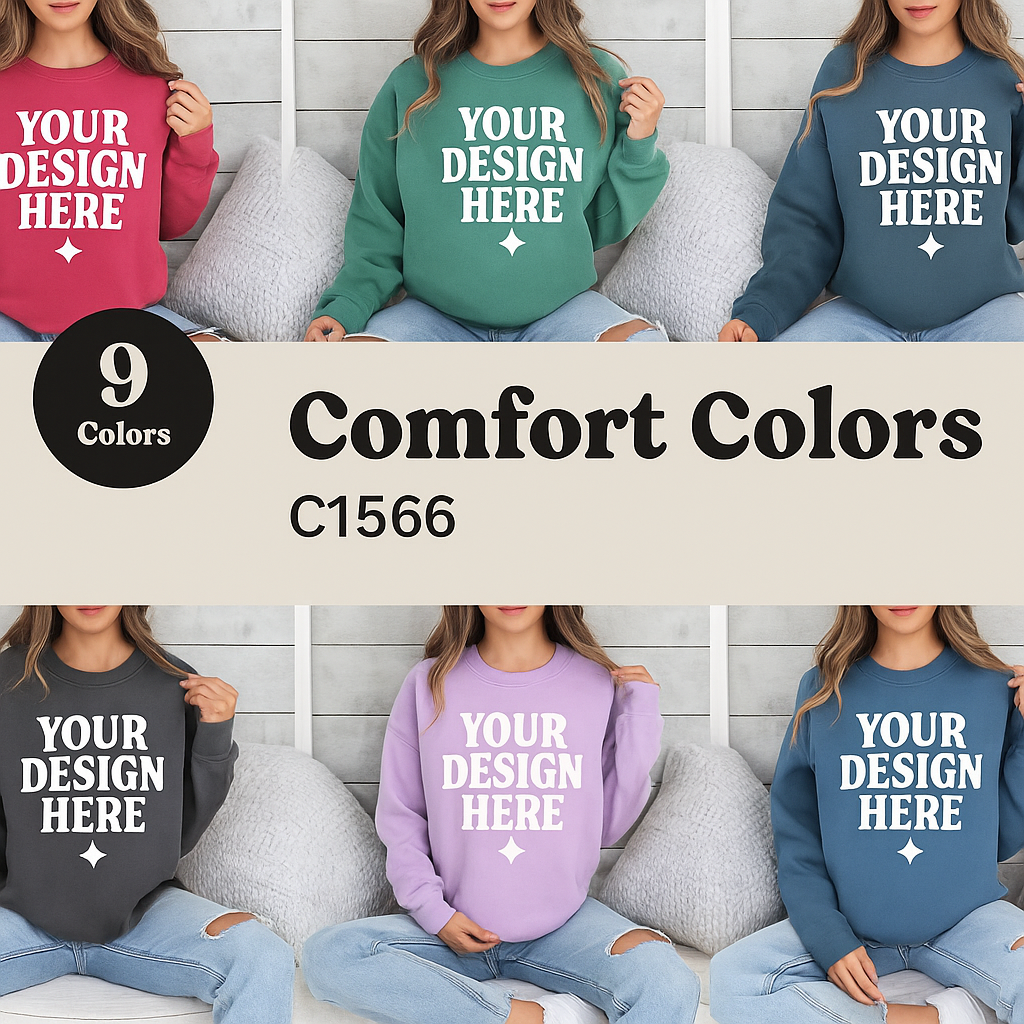 Sweatshirts Comfort Colors® 1566 - Embroidery
