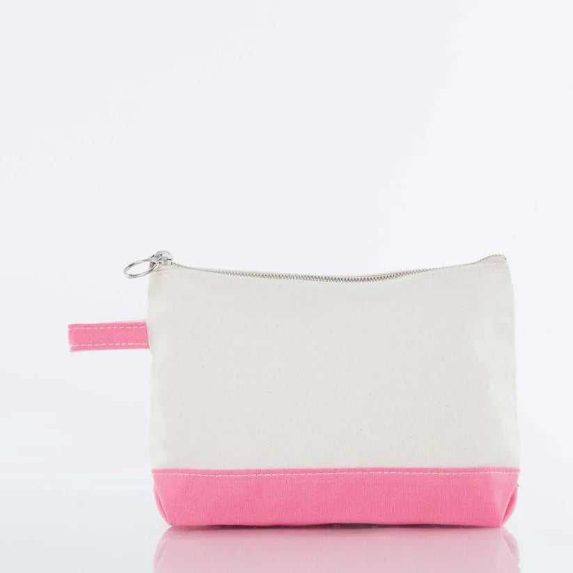 Emb- Cavas Cosmetic Bag