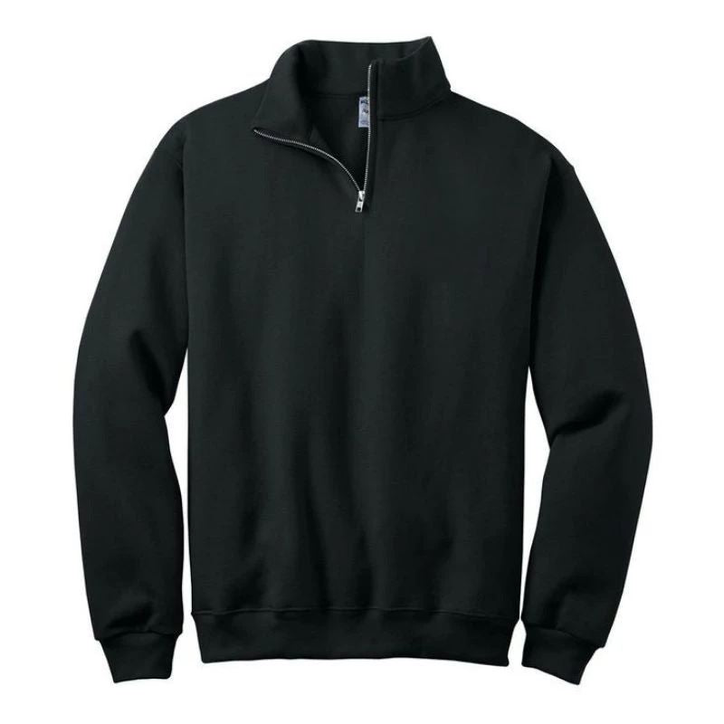 Embroidery Quartar Zip Sweatshirt VN285