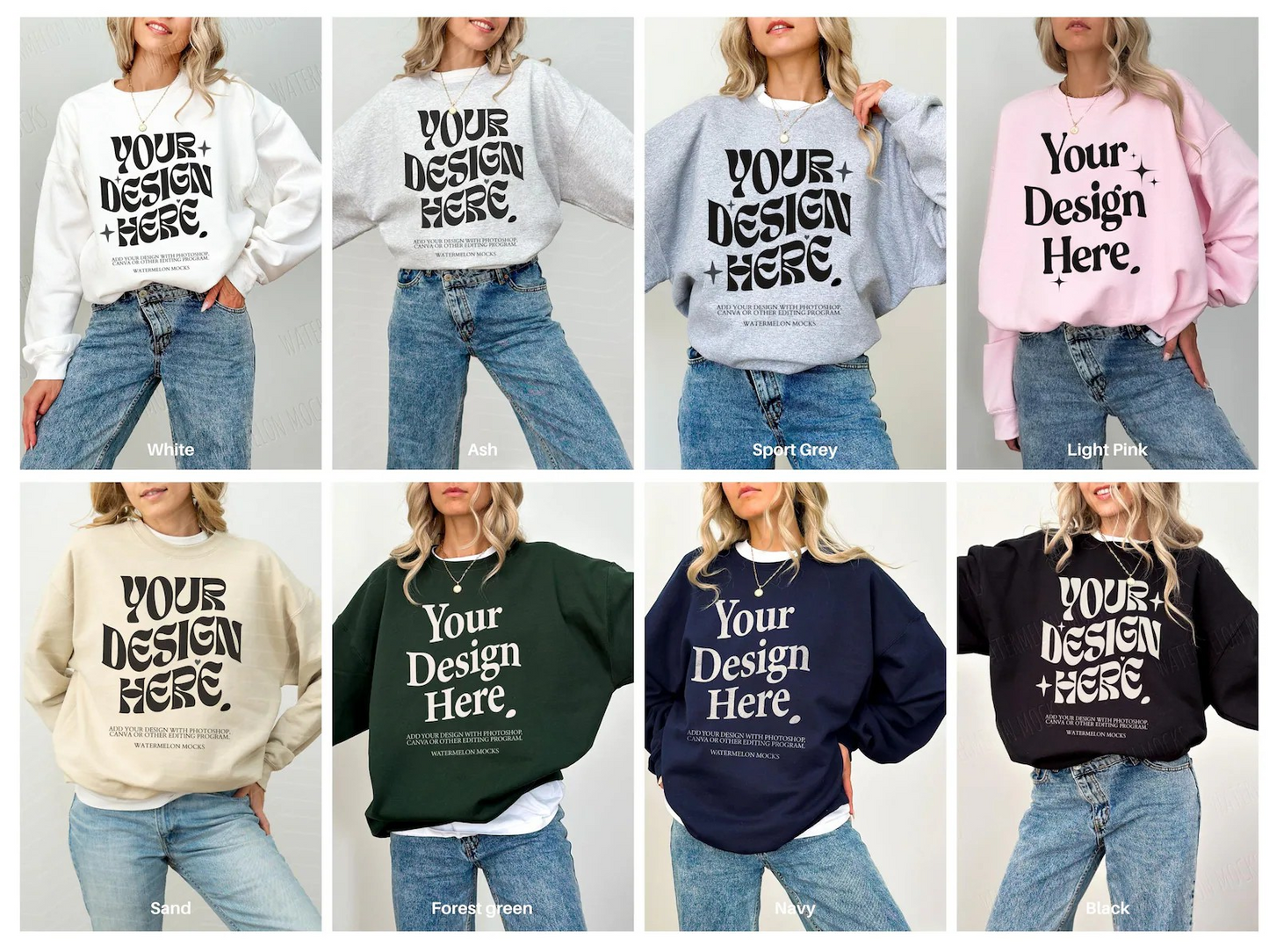 Embroidery - Sweatshirts VN285S & 18000