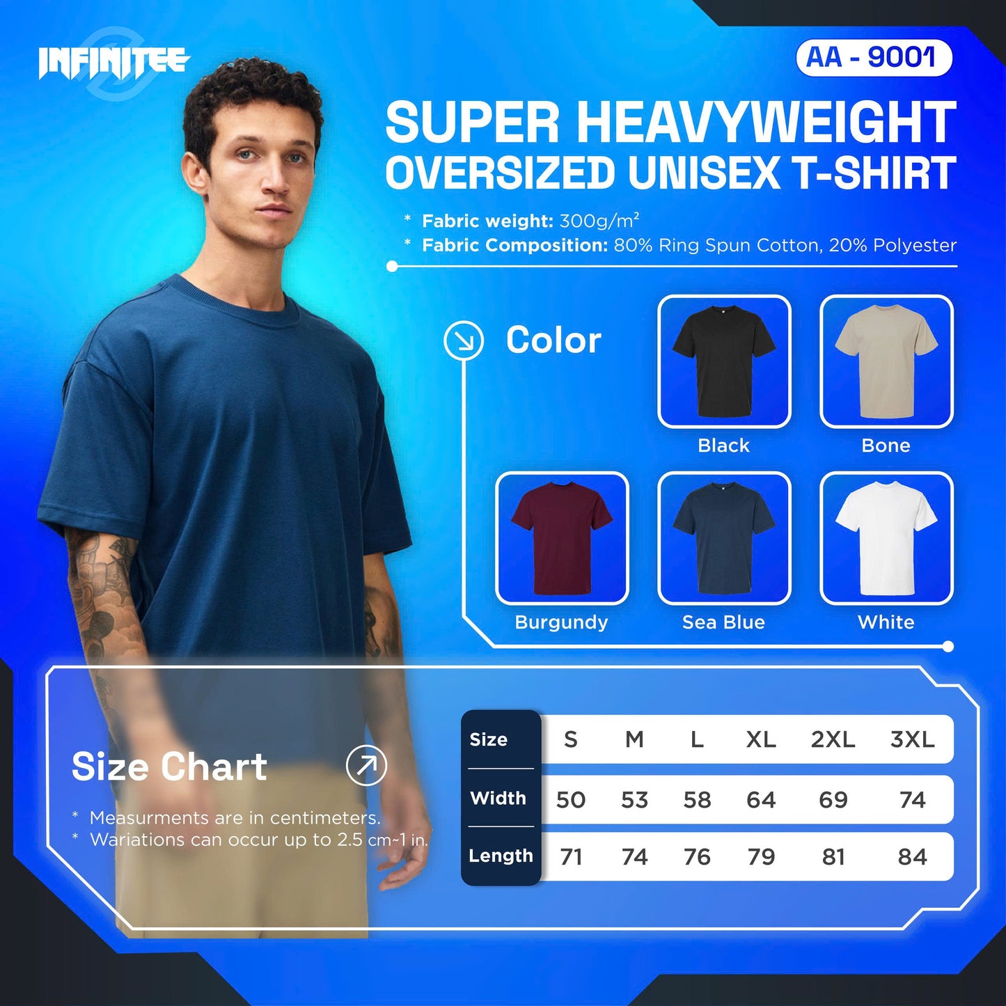 Embroidery American Apparel® 9001 T-Shirt