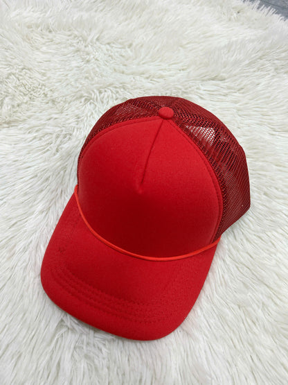 Embroidered Foam Trucker Mesh Caps Baseball Cap