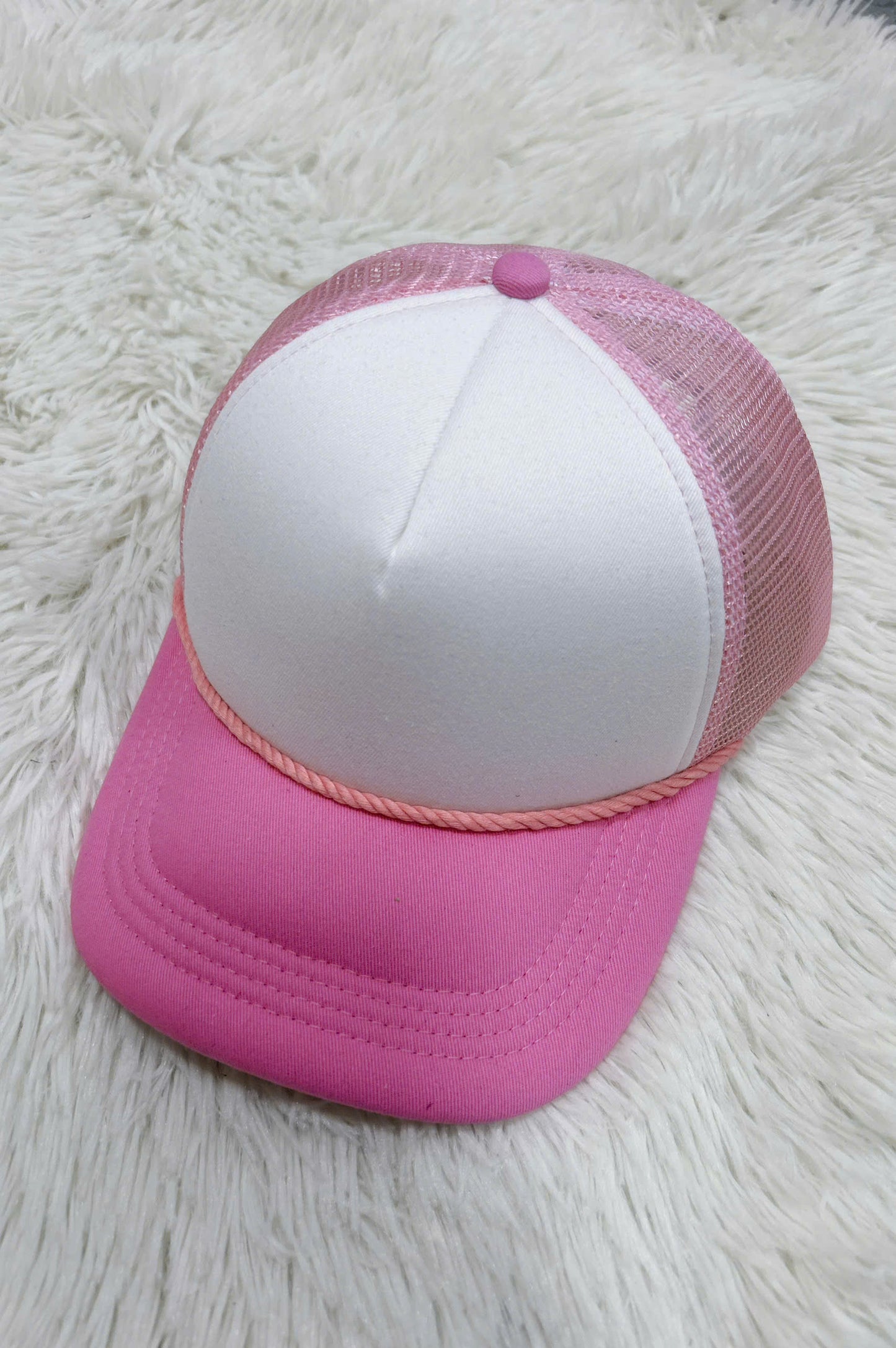Embroidered Foam Trucker Mesh Caps Baseball Cap TWO TONE