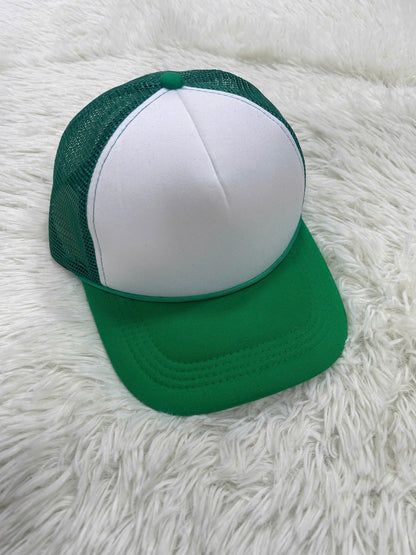 Embroidered Foam Trucker Mesh Caps Baseball Cap TWO TONE