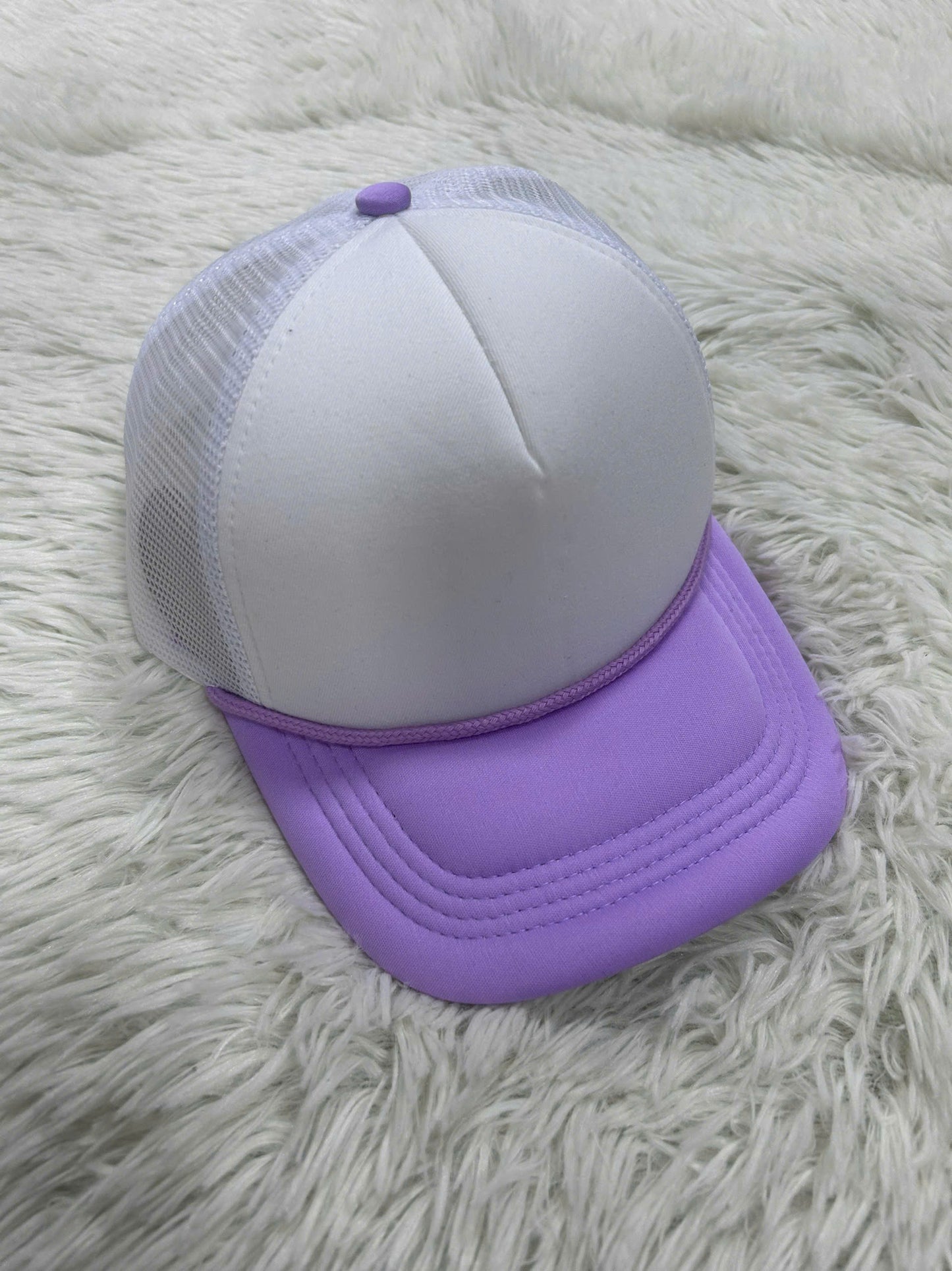 Embroidered Foam Trucker Mesh Caps Baseball Cap TWO TONE