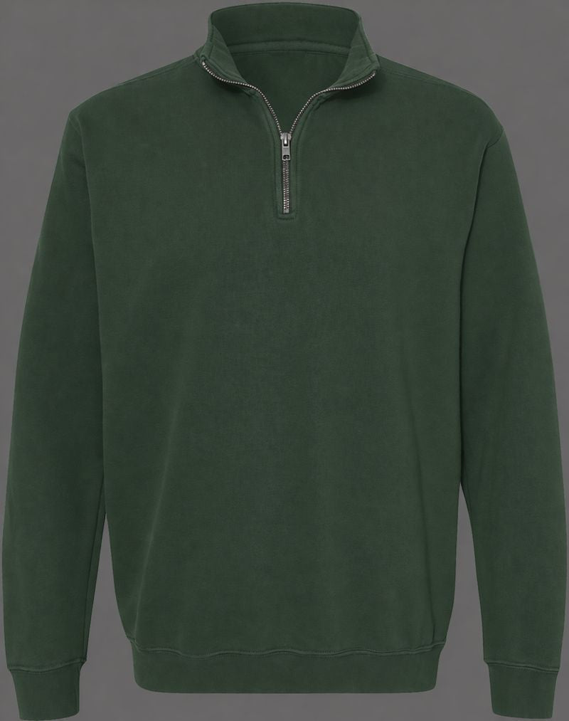Embroidery  Quarter 1/4 Zip VN285 Hoodie