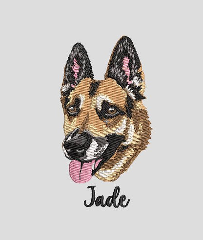 Custom Pets / People Portrait Embroidery Files - Digital Only