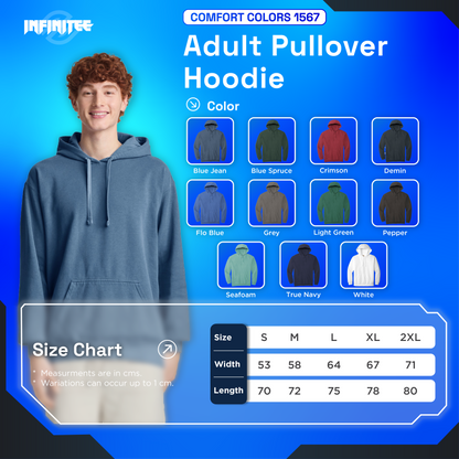 Embroidery - Hoodie Comfort Colors® 1567