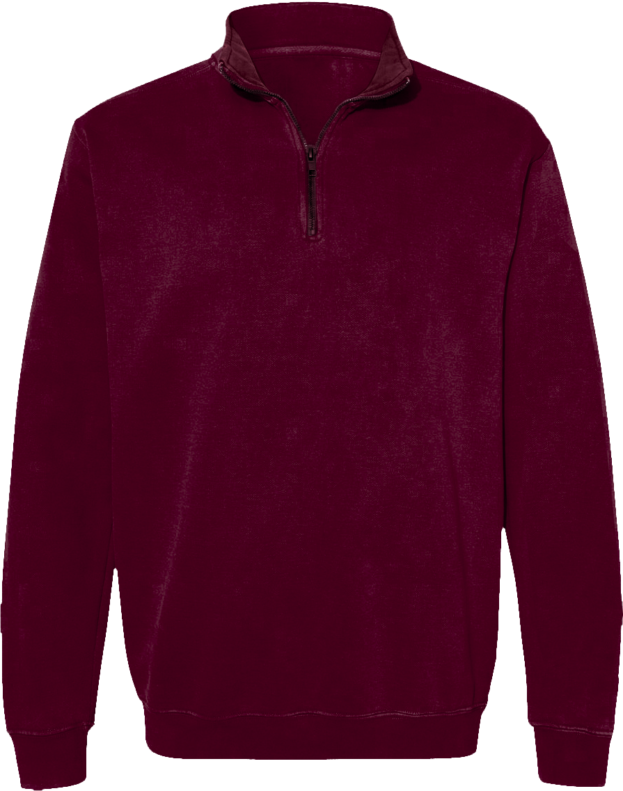 Embroidery  Quarter 1/4 Zip VN285 Hoodie
