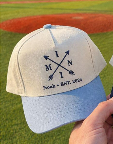 Embroidered Two Tone KIDS  Trucker Cap