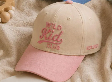 Embroidered Two Tone KIDS  Trucker Cap