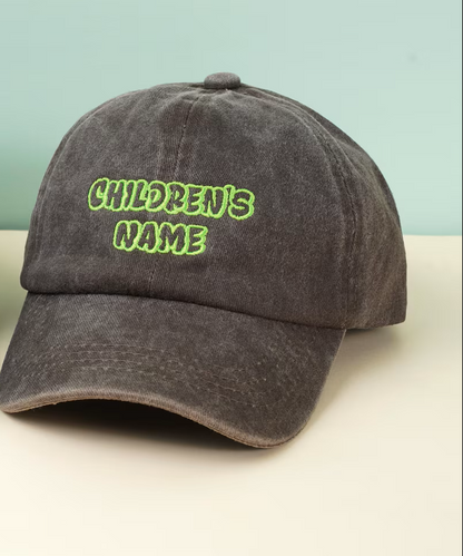 Embroidery Cap - Wash KIDS