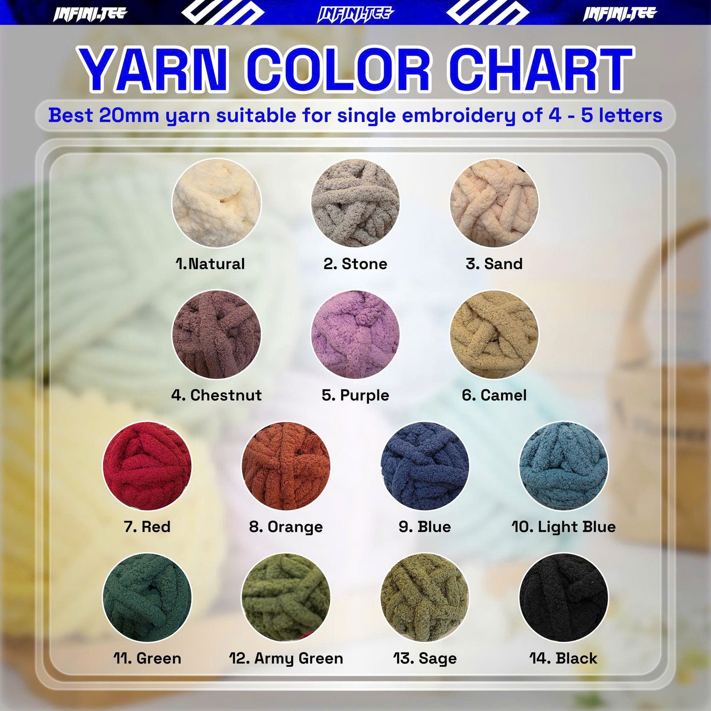 Custom YARN Hoodie - Embroidery