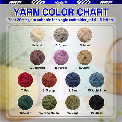 Custom YARN Hoodie - Embroidery