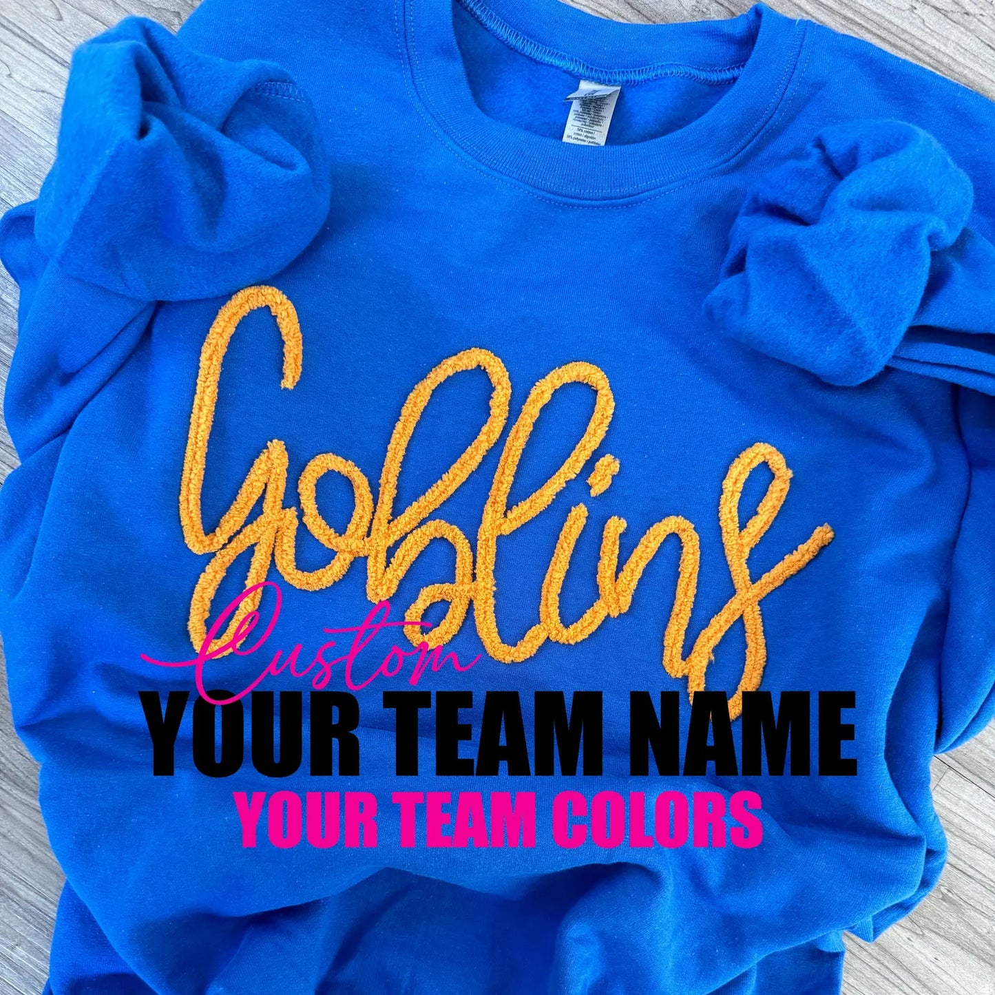 Custom YARN Hoodie - Embroidery