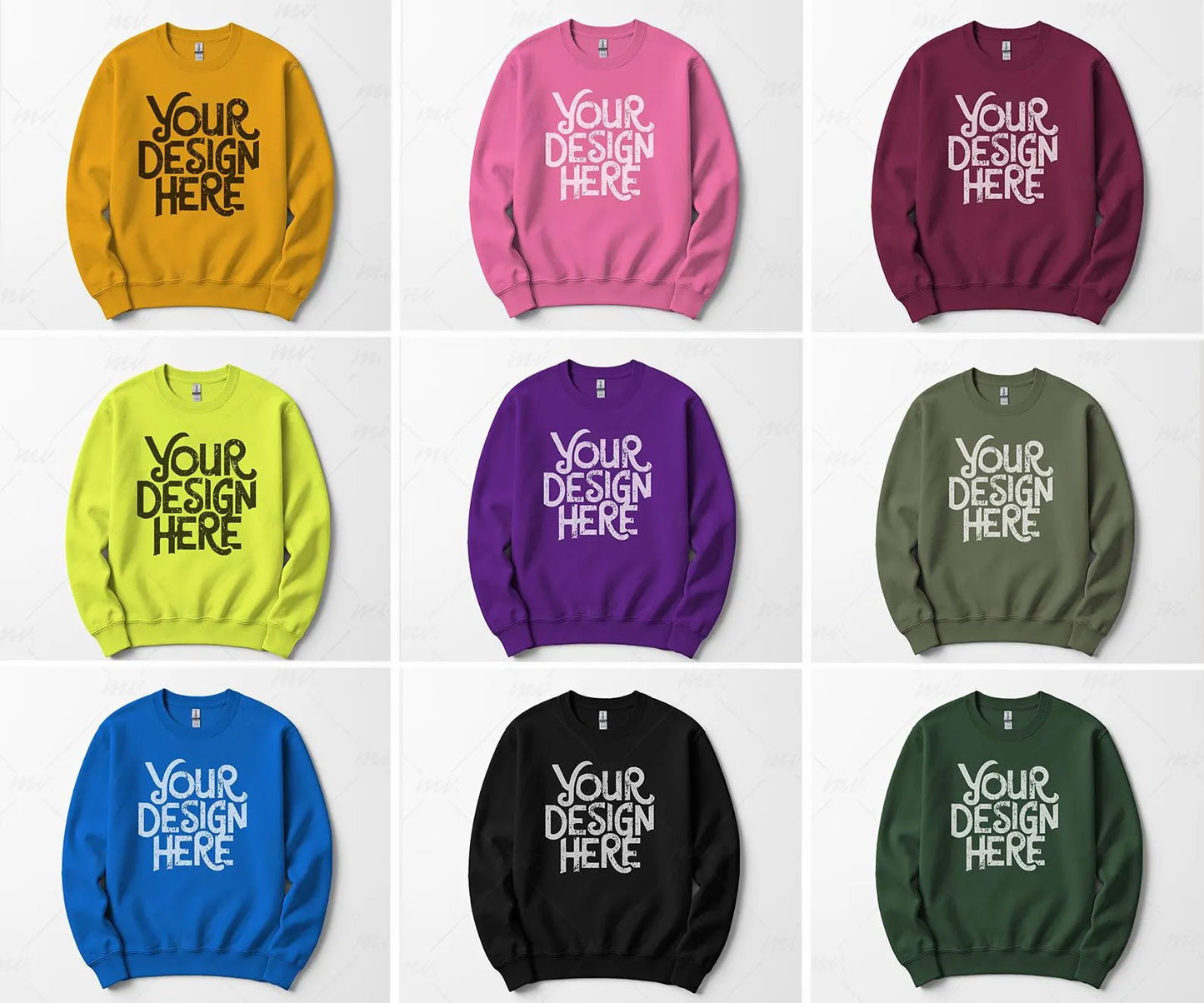 Custom YARN Sweatshirts - Embroidery